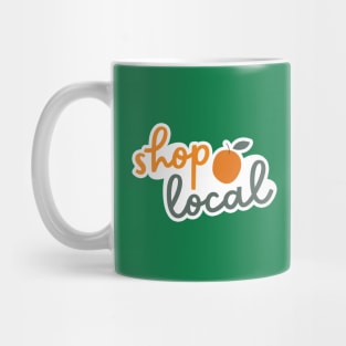 Shop Local - Orange Mug